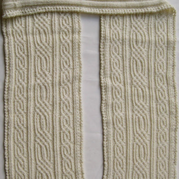 Isar Alpine Cabled Scarf