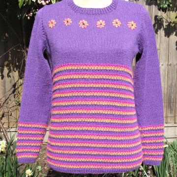 Zing! Bright Striped Sweater