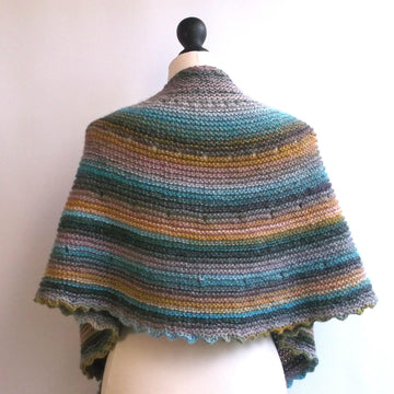 Simple Garter Shawl