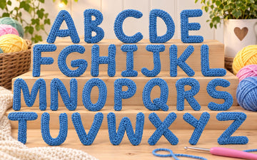 Crochet Letters A-Z Crochet Pattern