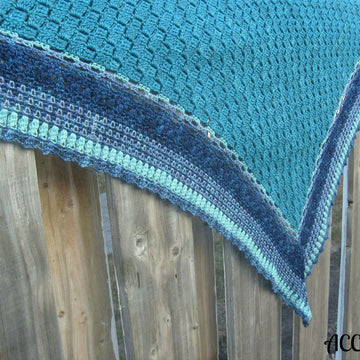 Summer Rain shawl