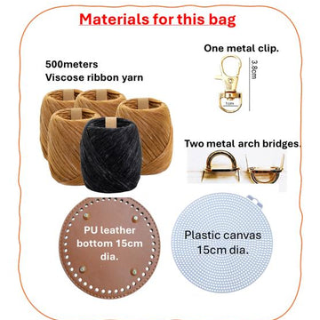 Riviera Rose Bucket Bag Crochet Pattern