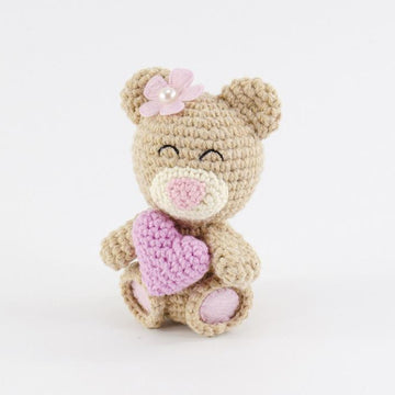 Crochet Valentine Teddy Bears