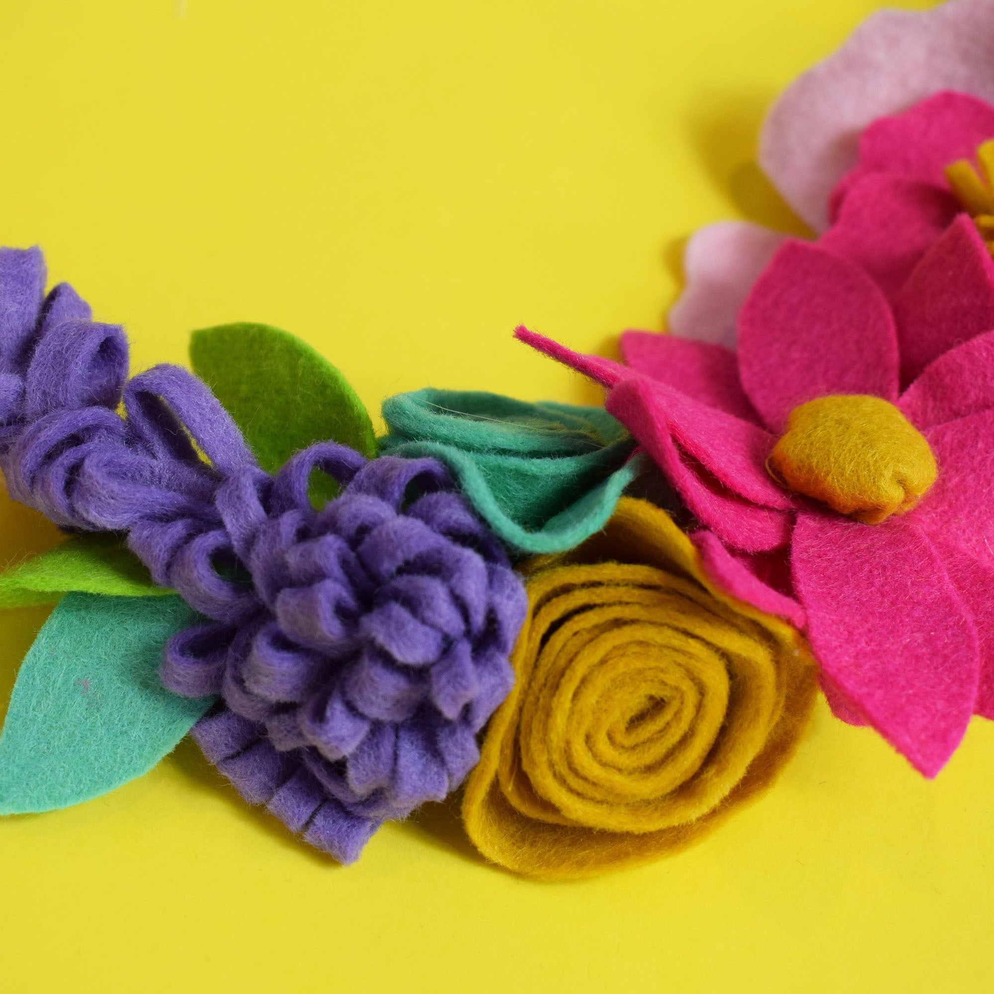 The Make Arcade Spring Wreath Kit