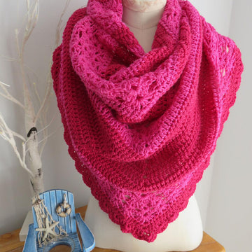 Simply Iris Shawl