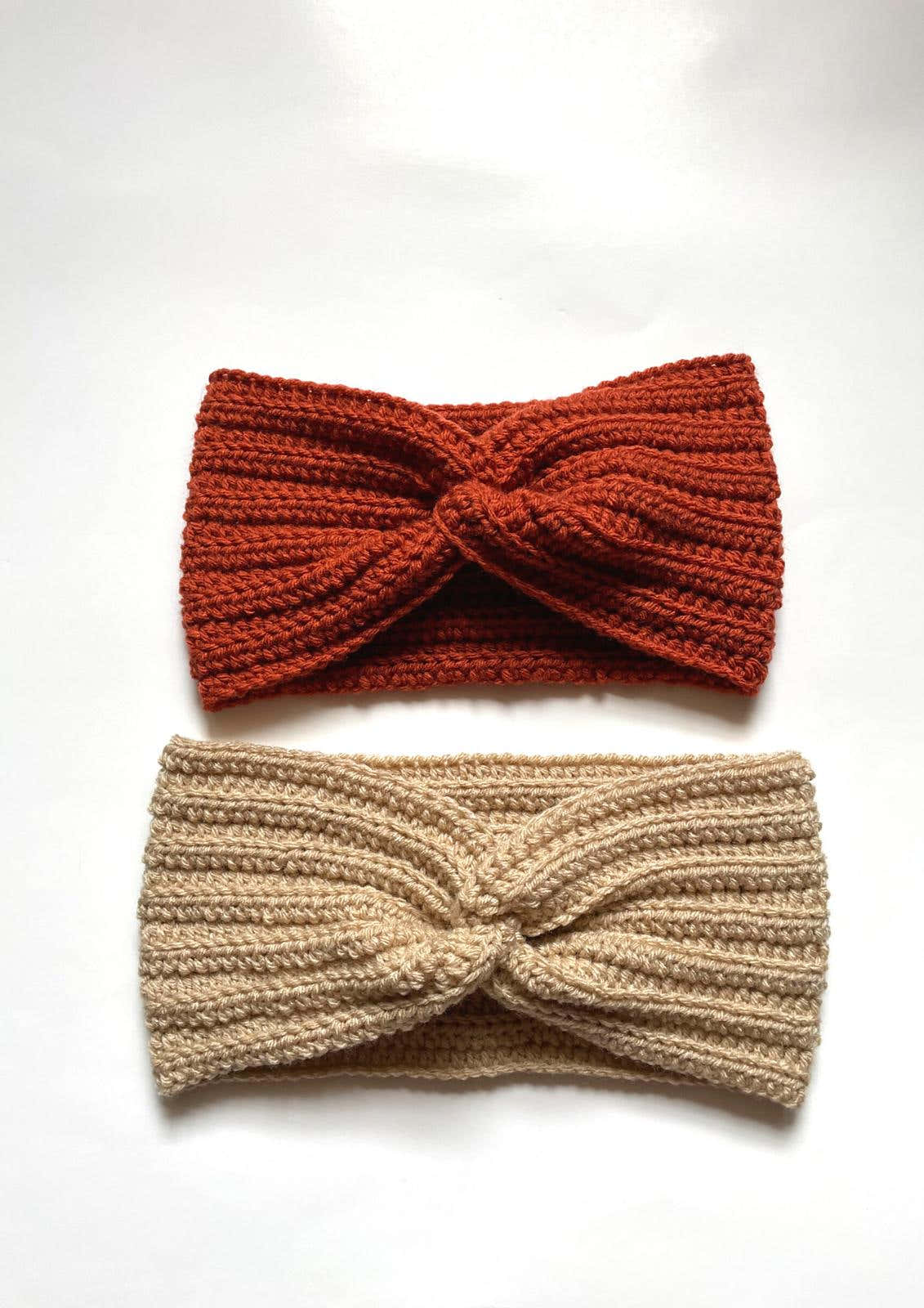 Knit Look Twist Ear Warmer