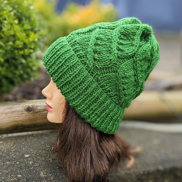 Helix Cables Knit Hat