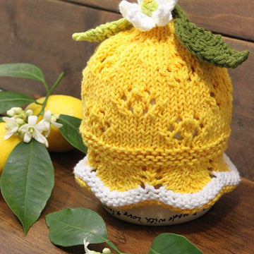 "Orange" fun lace hat