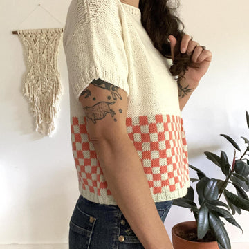 Retro Checks Tee