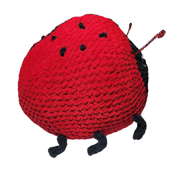 Ladybug Amigurumi with Blanket Yarn
