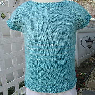 Children's Woven Cable Tee