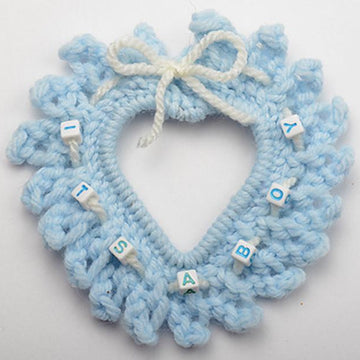 Gender Reveal Heart: It's A Boy! It's A Girl!