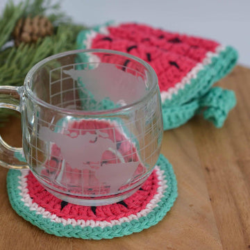 Watermelon Coaster Set