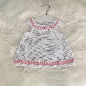 Baby Dress & Cardigan Set N 400