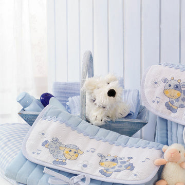 Made with Love - Baby Rucksack and Changing Mat in Anchor - Downloadable PDF