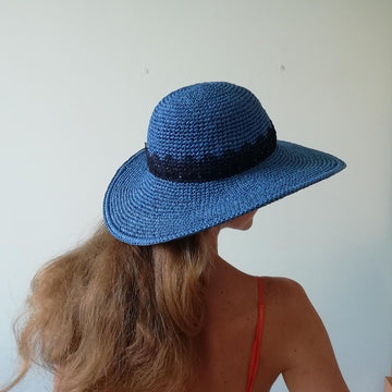 Sun raffia hat Bambino