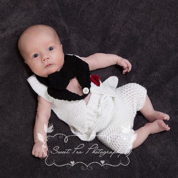 Tuxedo Tails Suit Trousers and Jacket Photo Prop