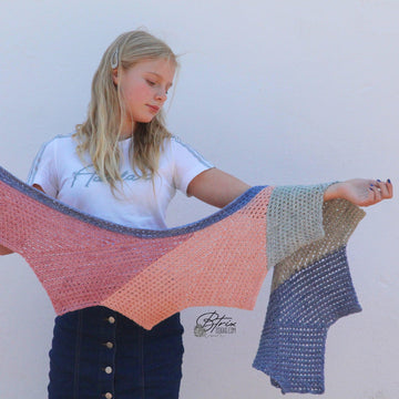 Tunisian Grace Wingspan Shawl