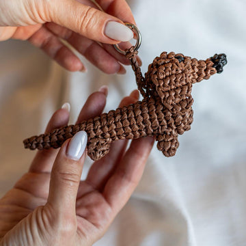 Dachshund Keychain
