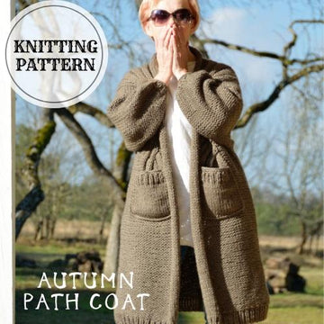 Autumn Path Coat-Cardigan