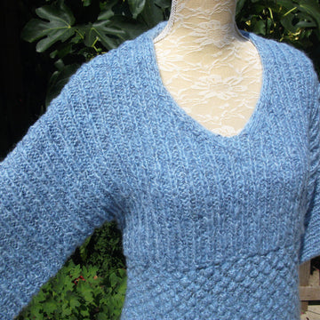 Rib & Trinity Stitch Sweater