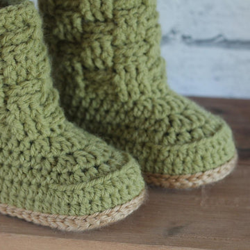 Basket Weave Toddlers Slipper