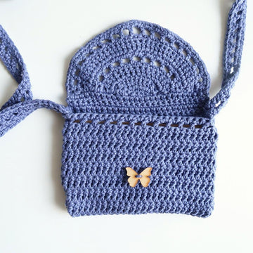 Eyelet Purse