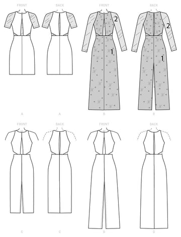 McCall's Misses' Dresses M7866 - Sewing Pattern