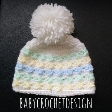 Rainbow Bobble Hat