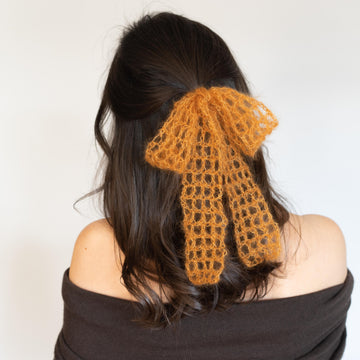 Mohair Square Mesh Headband