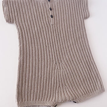 Ribbed Playsuit
