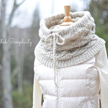 Timeless Cabled Cowl
