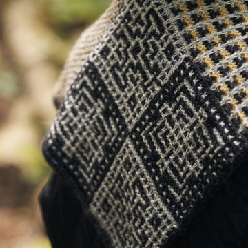 Mosaic Shawl in Rowan Felted Tweed - Downloadable PDF