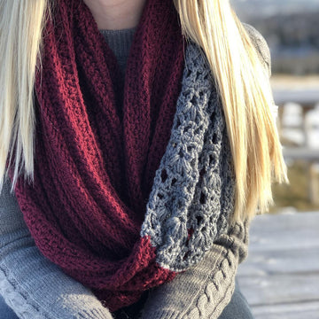 The Winterlace Scarf