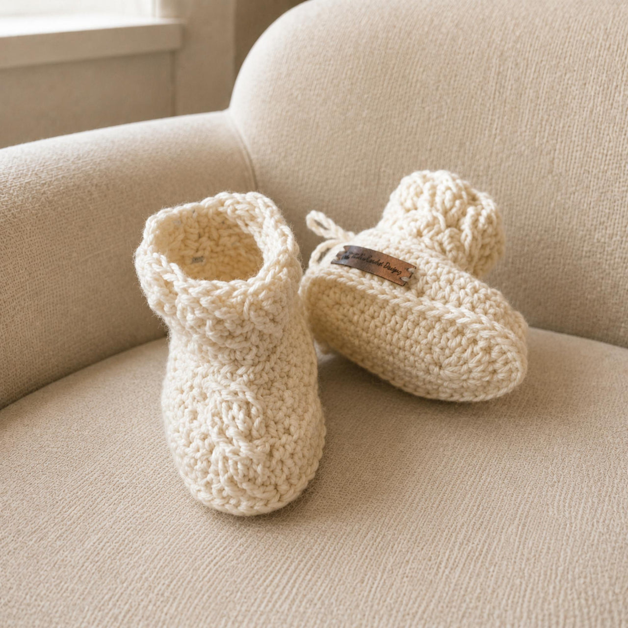 Caleb Cabled Booties