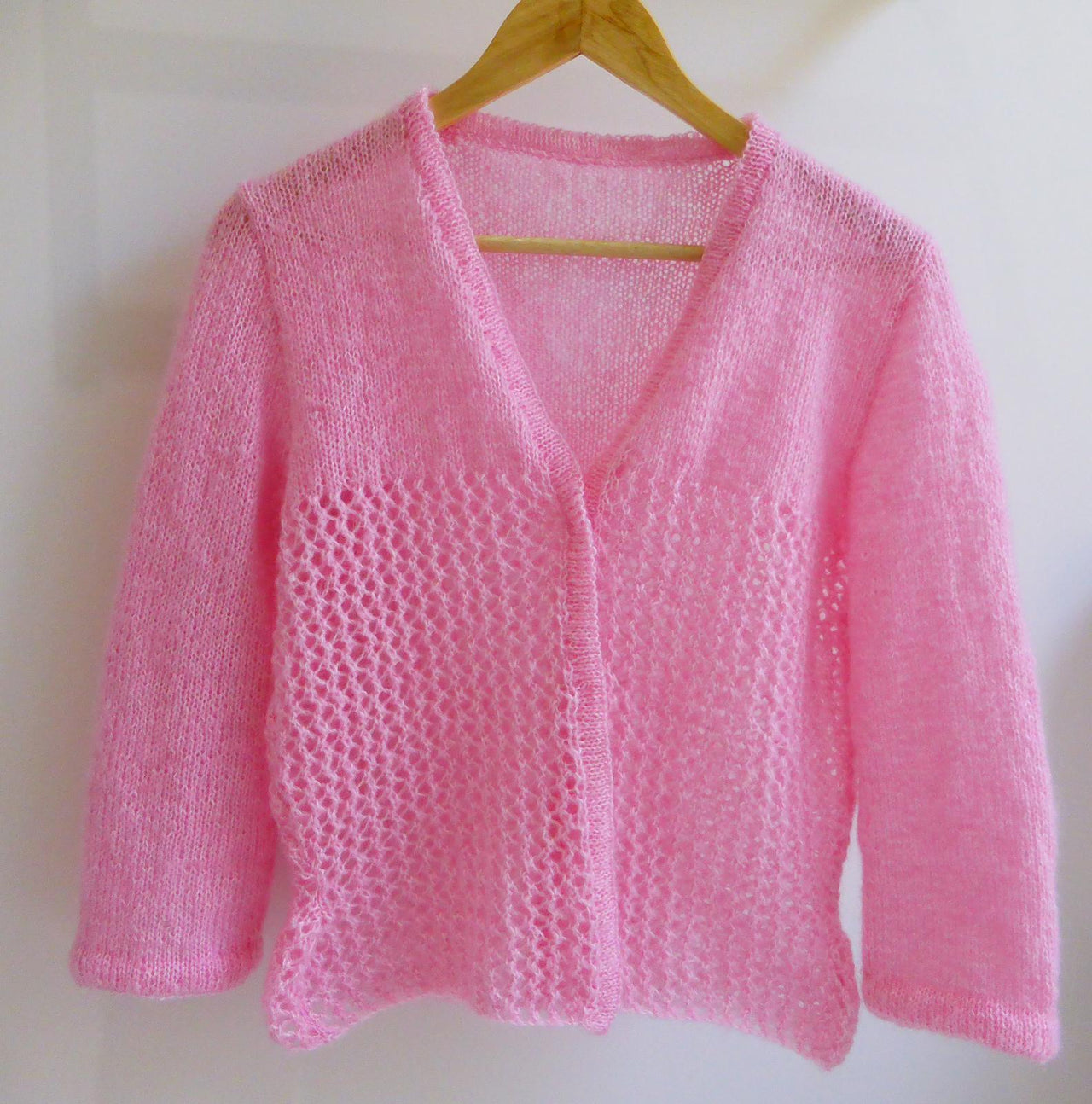 Caroline Plus - lace jacket with 3/4 sleeves