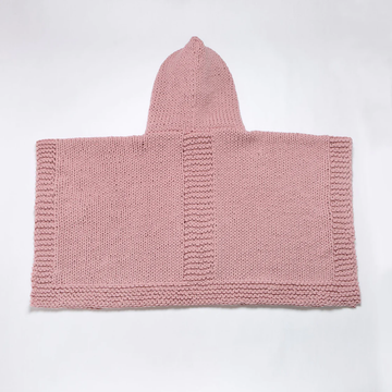 Poncho Blanket Hooded in Wool Couture Beautifully Basic - Downloadable PDF