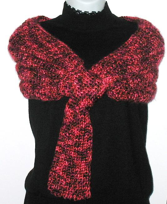 Stunning Raspberry Scarf