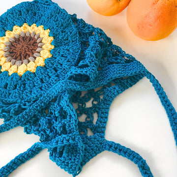 Sunflower Lovers Market Bag
