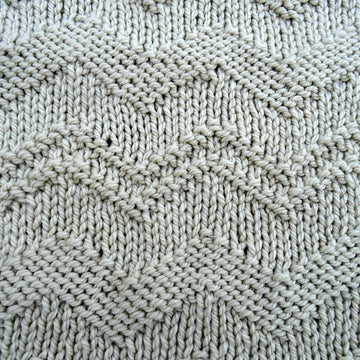 Zig zag blanket