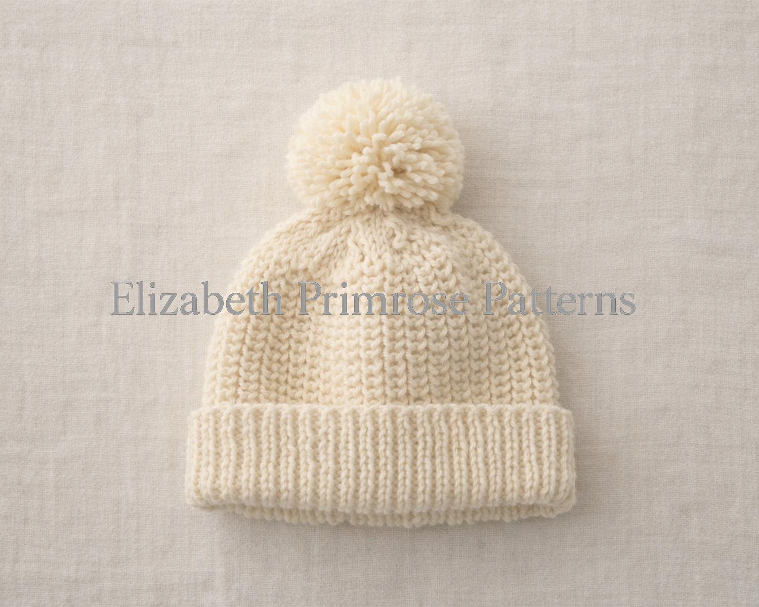 Cloudberry Dolls Bodysuit & Hat Knitting Pattern P157 | Elizabeth Primrose Patterns