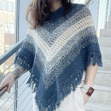 Boho Poncho Crochet Pattern