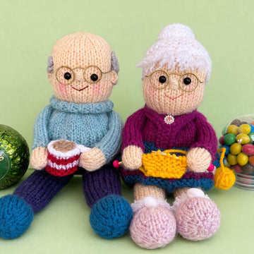 Nana and Grandad chocolate orange covers