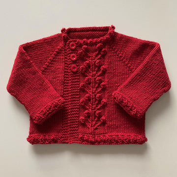 Winter Berry Cardigan