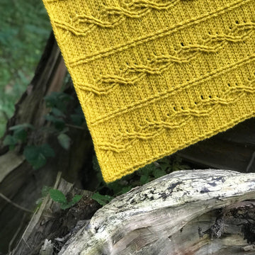 Cabled Shawl