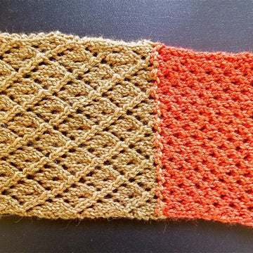 Stash Eater Sampler Scarf #2; Lace
