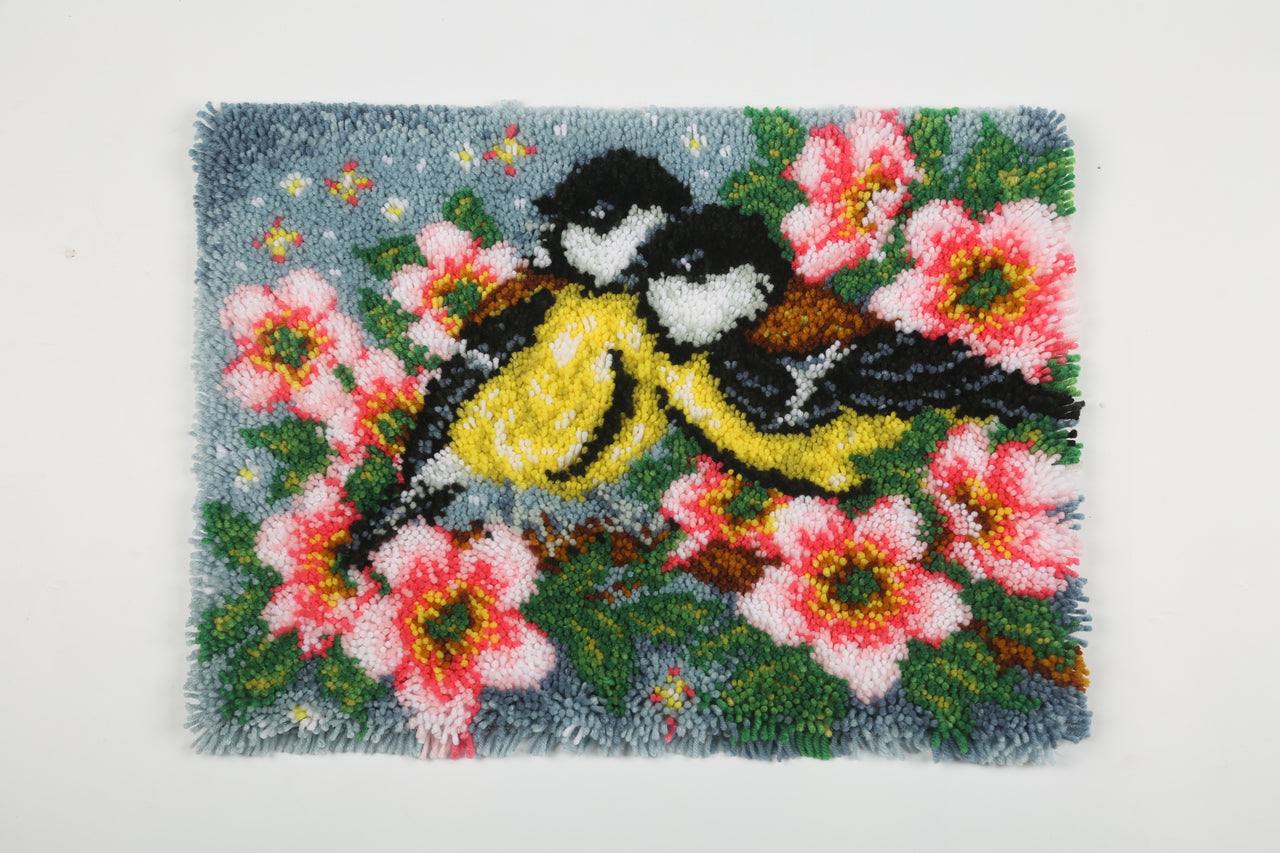 Craft Buddy Birds Rug Latch Hook Kit