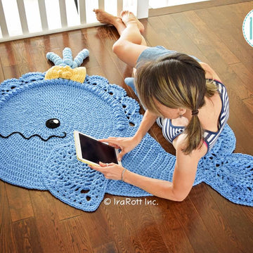 Joyce and Justin Whale Rug