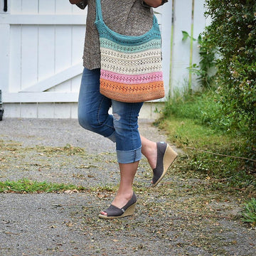 Colorful Beach Market Bag