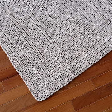 Diamonds in the Puffs Rug